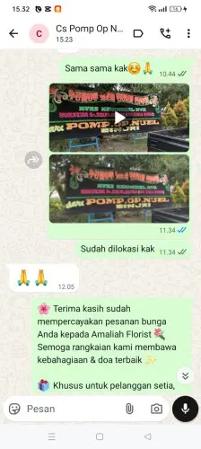 Testimonial Papan Bunga karawaci