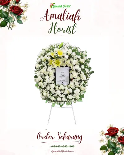 Krans Bunga Duka Cita karawaci